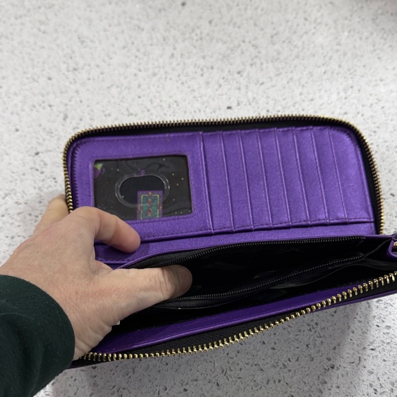 Disney Purple Wallet with Witch Design - Picture 5 of 6